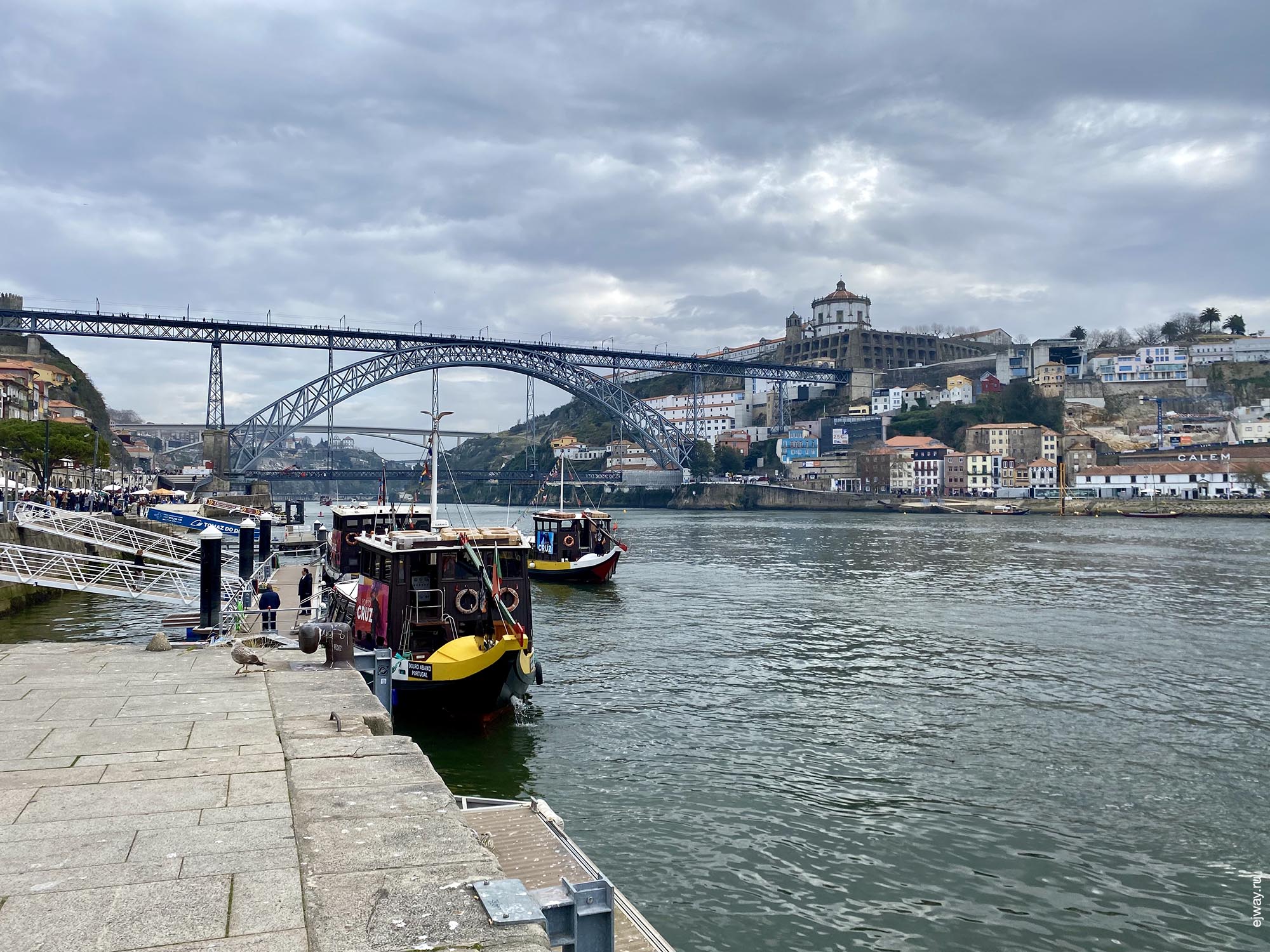 Португалия, Порту, ejway.ru, мост Аррабида, мост, центр