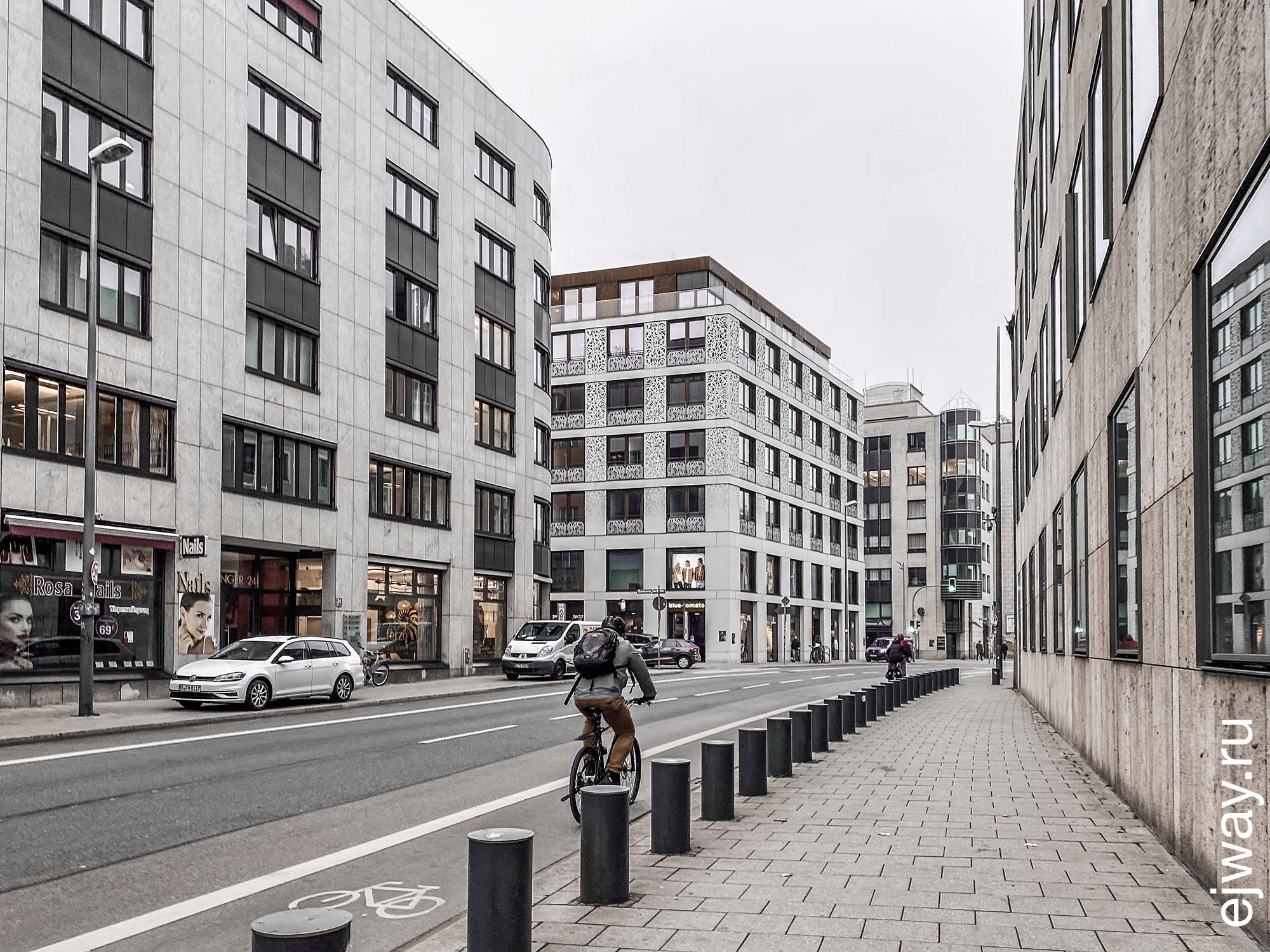 Германия, Архитектурное разнообразие, ejway.ru, архитектура, улицы, фасад