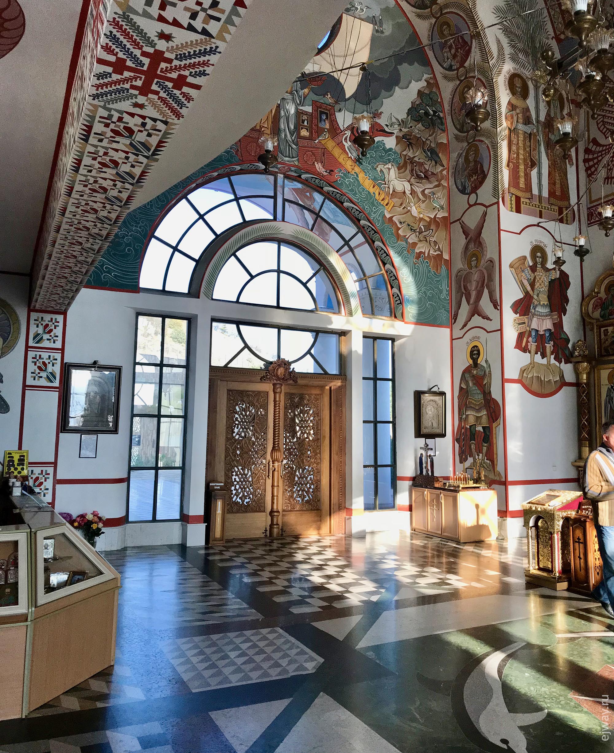 Малореченское, Никольская церковь, ejway.ru, церковь, роспись
