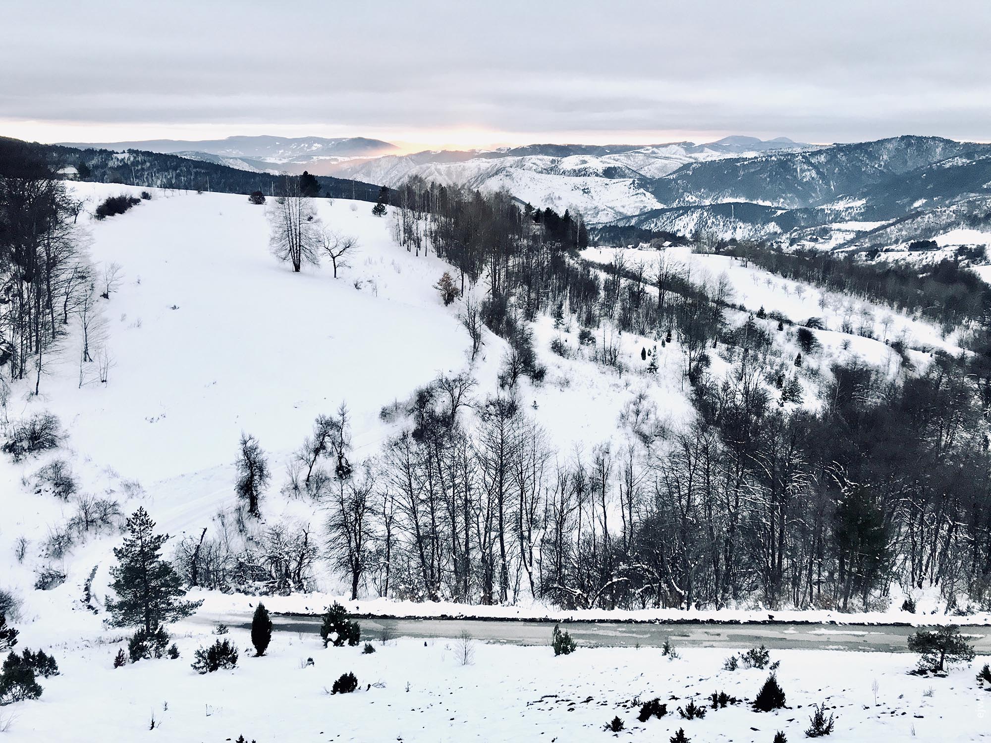 Сербия, Доброселица, Снежные районы Сербии, ejway.ru, горы, снег, зима