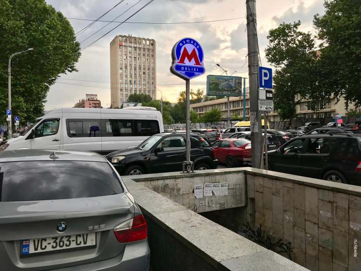 Забастовка машинистов метро в Тбилиси