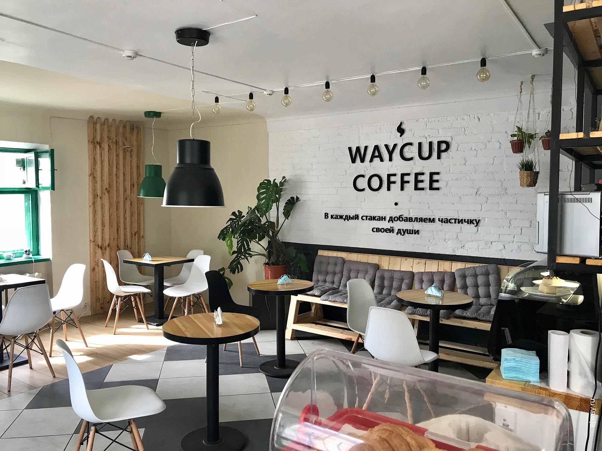 Россия, Черкесск, Waycup coffee, ejway.ru, кафе, интерьер