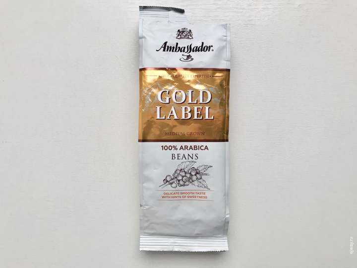 Gold Label. Ambassador